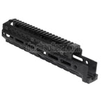 5KU 292mm Erweitertes M-LOK Universal Handschutz Kit Schienen System Geeignet für LCT GHK CYMA D-BOYS E&L AK47 AK74 Serie Gewehre Airsoft Schwarz