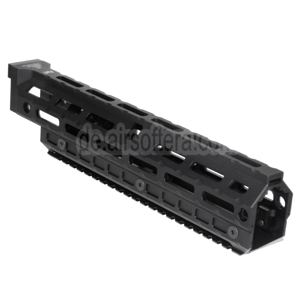 5KU 292mm Erweitertes M-LOK Universal Handschutz Kit Schienen System Geeignet für LCT GHK CYMA D-BOYS E&L AK47 AK74 Serie Gewehre Airsoft Schwarz