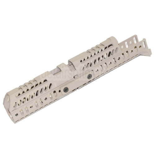 5KU 295mm SPORT 4 Modular Handguard Kit Rail System Geeignet für D-BOYS GHK LCT AKM AK74 Serie Gewehre Airsoft