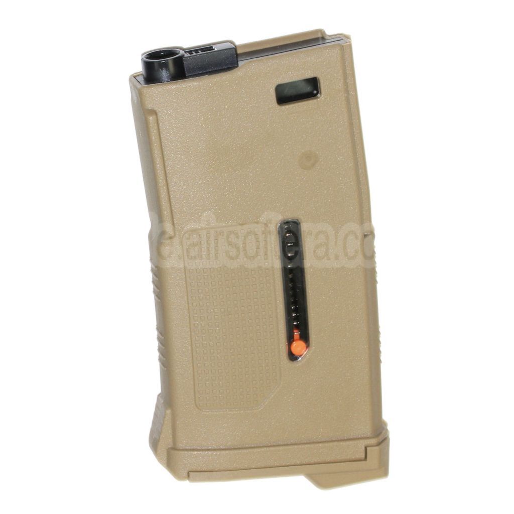 PTS 170rd EPM1-S Mid-Cap Enhanced Polymer Magazin Kurzer Typ Geeignet für M4 M16 Serie AEG Gewehre Airsoft
