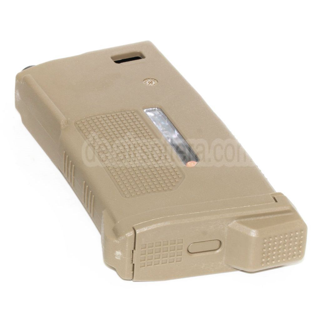 PTS 170rd EPM1-S Mid-Cap Enhanced Polymer Magazin Kurzer Typ Geeignet für M4 M16 Serie AEG Gewehre Airsoft