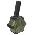 WE (WE-TECH) 350rd Gas Trommelmagazin Geeignet für WE PCC Type 888 888C RARS R5C M4 M16 Serie GBB Gewehre Airsoft