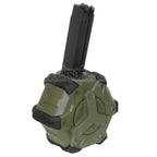 WE (WE-TECH) 350rd Gas Trommelmagazin Geeignet für WE PCC Type 888 888C RARS R5C M4 M16 Serie GBB Gewehre Airsoft