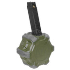 WE (WE-TECH) 350rd Gas Trommelmagazin Geeignet für WE PCC Type 888 888C RARS R5C M4 M16 Serie GBB Gewehre Airsoft