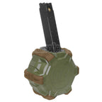 WE (WE-TECH) 350rd Gas Trommelmagazin Geeignet für WE PCC Type 888 888C RARS R5C M4 M16 Serie GBB Gewehre Airsoft