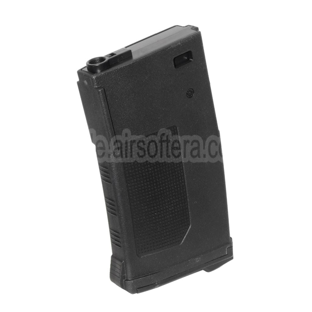 PTS 150rd EPM-LR Mid-Cap Enhanced Polymer Magazin Geeignet für A&K G&P SR25/XM110 Serie AEG Gewehre Airsoft Schwarz