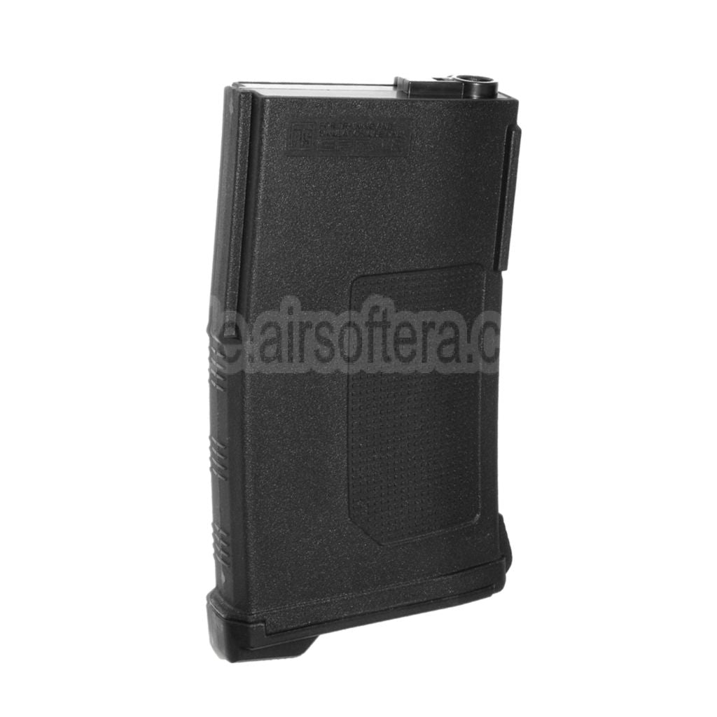 PTS 150rd EPM-LR Mid-Cap Enhanced Polymer Magazin Geeignet für A&K G&P SR25/XM110 Serie AEG Gewehre Airsoft Schwarz