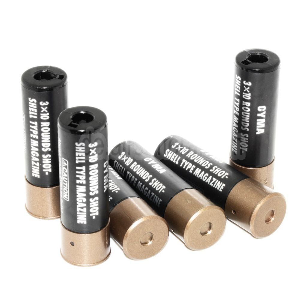 CYMA 6 Stück Pack (30rd jede) Schrotflinte Ersatzschale Magazin Geeignet für CYMA / Double-Eagle / Tokyo Marui Schrotflinte Airsoft
