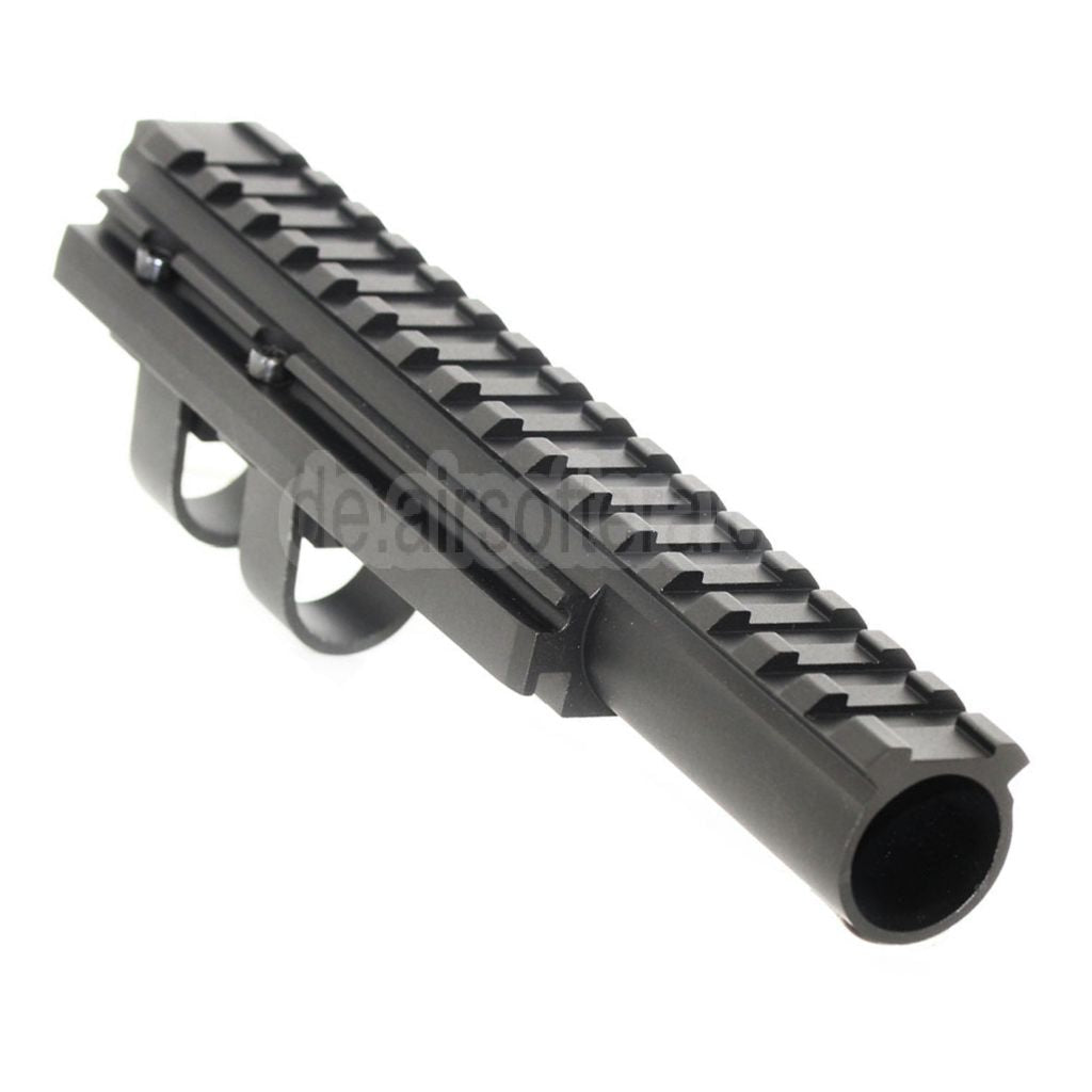 CYMA 20mm Oberer Handschutz Obere Reling Gasrohr Geeignet für AEG GBB Gewehre der AK Serie Airsoft Schwarz