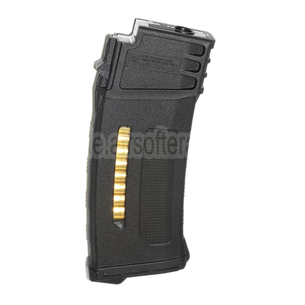 PTS 120rd EPM-G Mid-Cap Enhanced Polymer Magazin Geeignet für G36 Serie AEG Gewehre Airsoft Schwarz