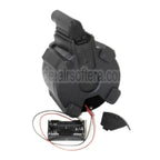 BATTLEAXE 1400rd Elektrisch Trommelmagazin Geeignet für CYMA Golden Eagle Double Eagle Tokyo Marui M870 Schrotflinte Airsoft Schwarz