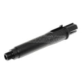 CYMA 4.5 Zoll Aluminium Kurz Außenlauf Verbindungsrohr -14mm CCW Gegen den Uhrzeigersinn Geeignet für M4 M16 AEG Gewehre Airsoft Schwarz
