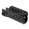 CYMA 155mm CNC Aluminum Obere Untere M-LOK Handguard Typ-A Geeignet für E&L CYMA Tokyo Marui AK47 Serie AEG Gewehre Airsoft Schwarz