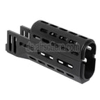 CYMA 155mm CNC Aluminum Obere Untere M-LOK Handguard Typ-A Geeignet für E&L CYMA Tokyo Marui AK47 Serie AEG Gewehre Airsoft Schwarz