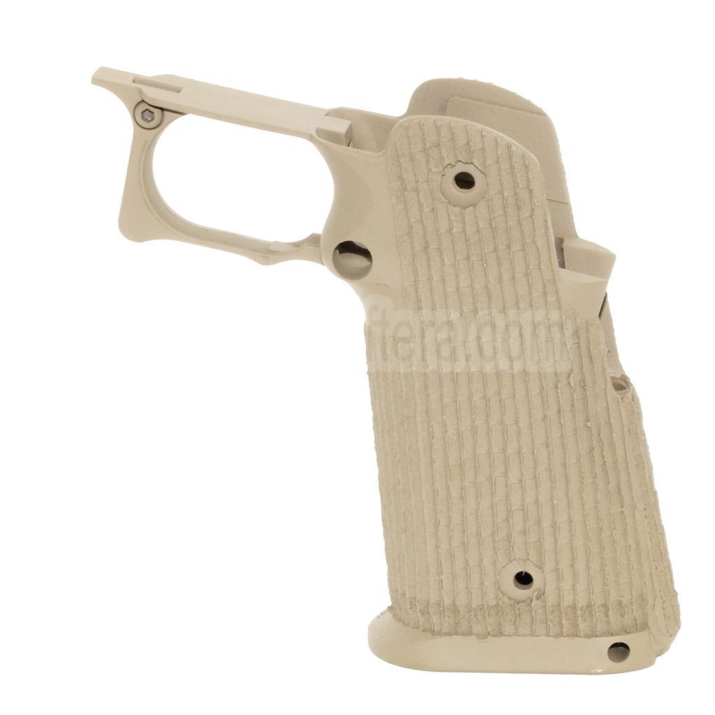 ARMY ARMAMENT Gepunkteter Pistolengriff Geeignet für R501 Costa Carry Comp R601 TTI Combat Master EMG AW WE Tokyo Marui Hi-Capa Serie GBB Pistolen Airsoft