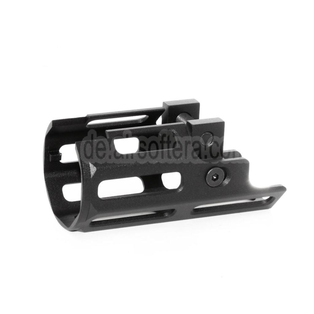 AirsoftEra 81mm M-LOK Handguard System Geeignet für CYMA Tokyo Marui MP5K AEG GBB SMG Gewehre Schwarz