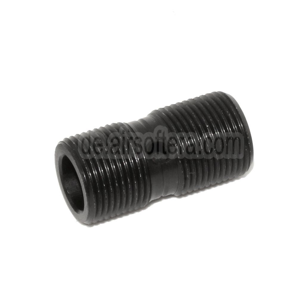 AirsoftEra Lauf Schalldämpfer Kompensator Adapter -14mm CCW gegen den Uhrzeigersinn Zu +14mm CW Im Uhrzeigersinn