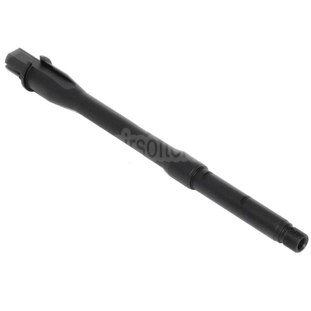 E&C 11/11.5 Zoll Aluminium Außenlauf -14mm CCW Gegen den Uhrzeigersinn Geeignet für M4 M16 Serie AEG Gewehre Airsoft Schwarz