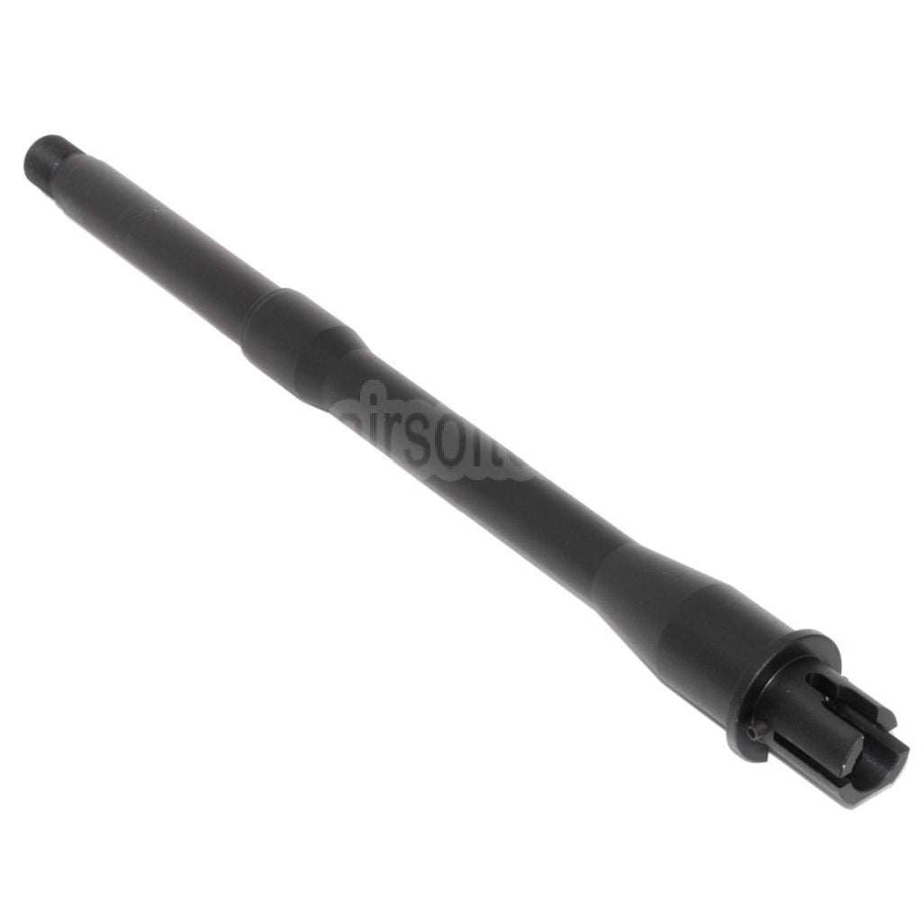 E&C 11/11.5 Zoll Aluminium Außenlauf -14mm CCW Gegen den Uhrzeigersinn Geeignet für M4 M16 Serie AEG Gewehre Airsoft Schwarz