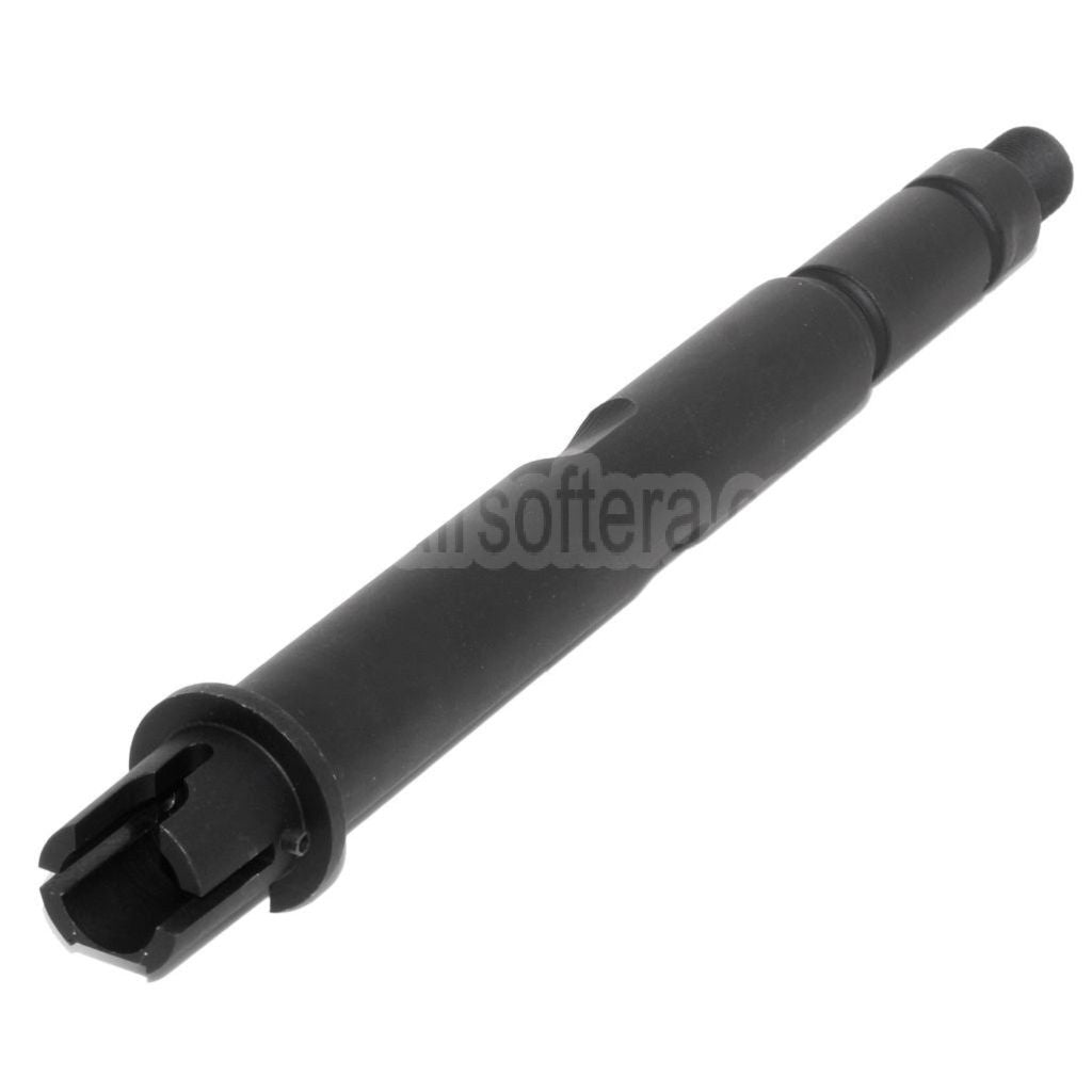 E&C 8.5/9.25 Zoll Aluminium Außenlauf -14mm CCW Gegen den Uhrzeigersinn Geeignet für E&C 416C Serie AEG Gewehre Airsoft Schwarz