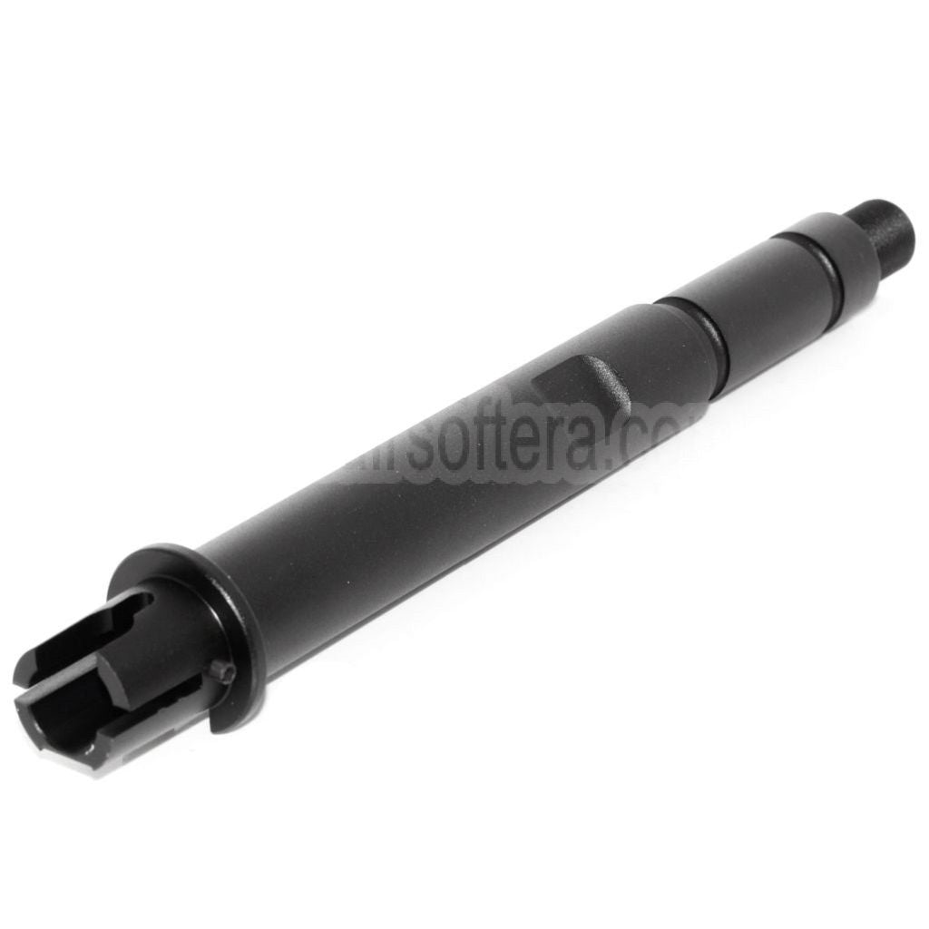 E&C 7.75/8.5 Zoll Aluminium Außenlauf -14mm CCW Gegen den Uhrzeigersinn Geeignet für E&C 416 G-Stil Serie AEG Gewehre Airsoft Schwarz