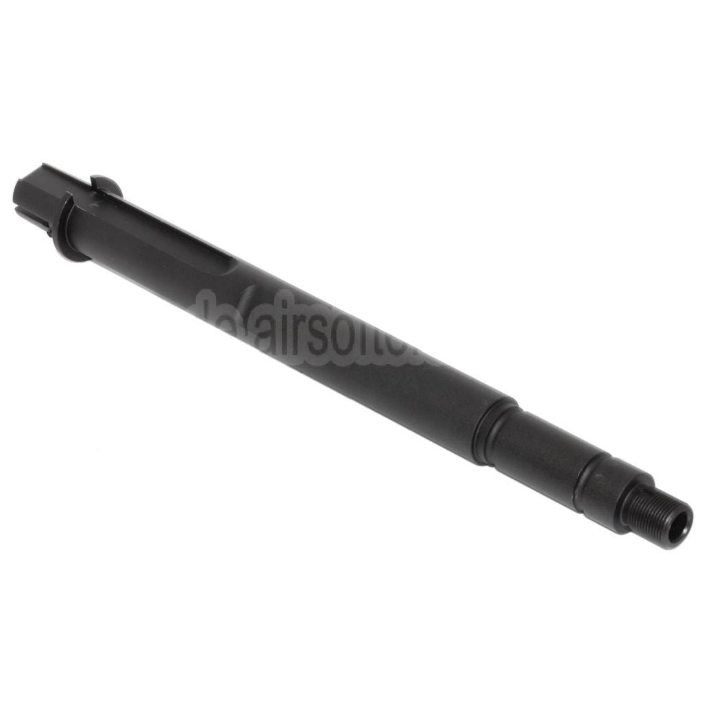 E&C 10/10.75 Zoll Aluminium Außenlauf -14mm CCW Gegen den Uhrzeigersinn Geeignet für E&C 416 G-Stil Serie AEG Gewehre Airsoft Schwarz