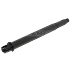 E&C 10/10.75 Zoll Aluminium Außenlauf -14mm CCW Gegen den Uhrzeigersinn Geeignet für E&C 416 G-Stil Serie AEG Gewehre Airsoft Schwarz