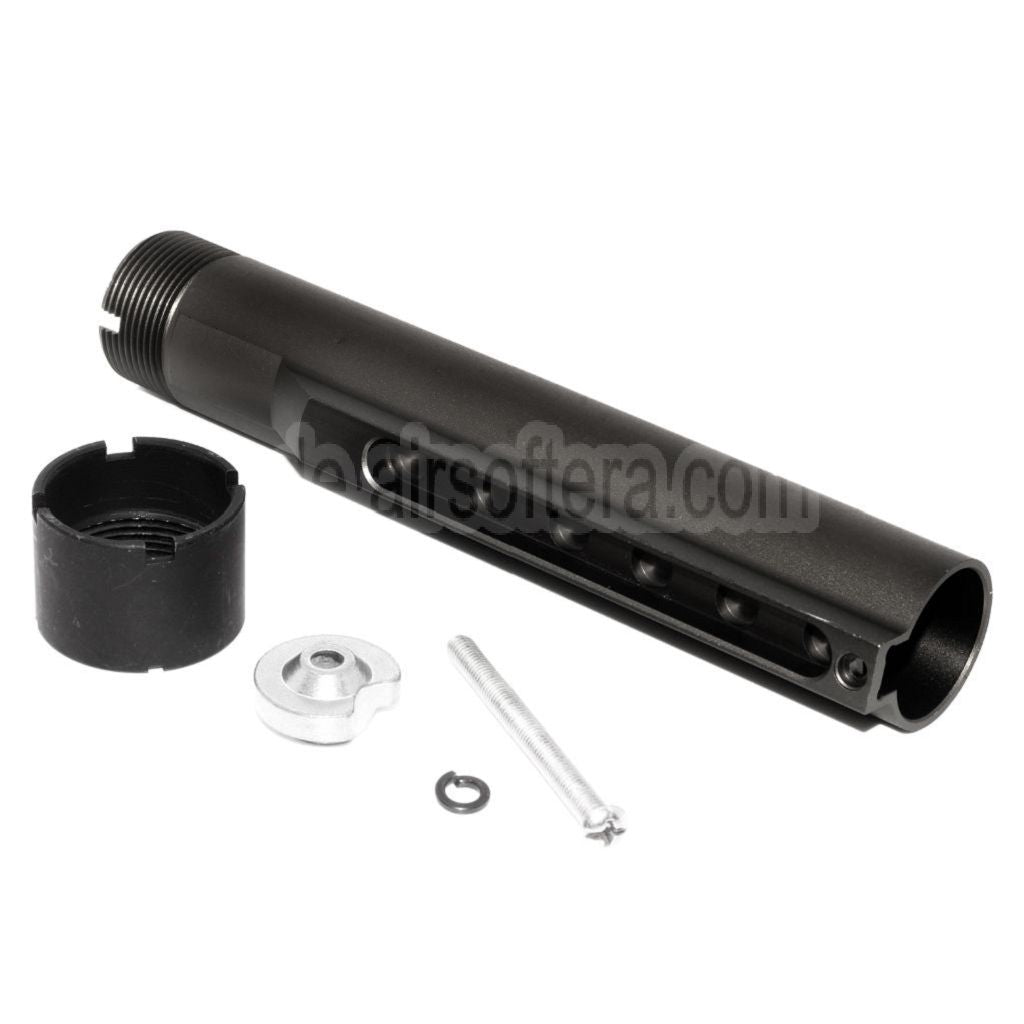 E&C 168mm 5-Positions Erweiterter Schaft Pufferrohradapter Geeignet für E&C 416A5 Serie AEG Gewehre Airsoft