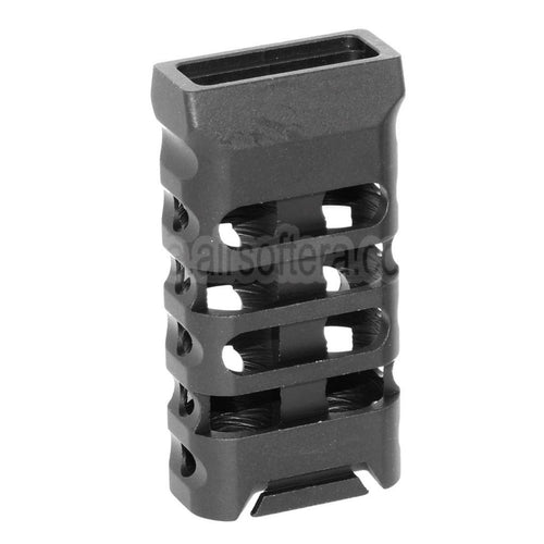 5KU CNC Aluminium KeyMod M-LOK Ultraleichter Vertikalgriff Typ-1 Schwarz