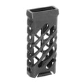 5KU CNC Aluminium KeyMod M-LOK Ultraleichter Vertikalgriff Typ-2 Schwarz