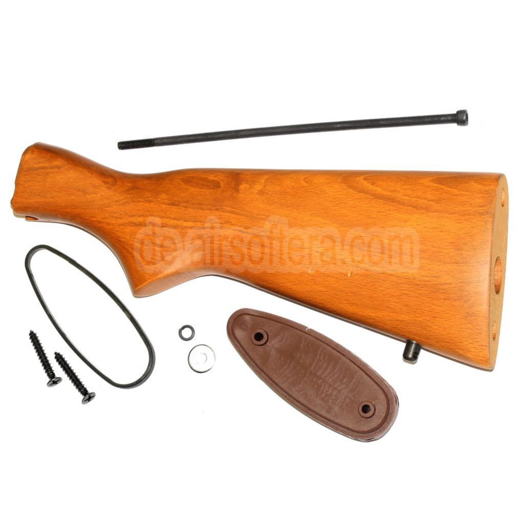 APS Echtholz Schaft Geeignet für APS Classic Stil MK2 MK-II MK3 MK-III CAM870 Gas Schrotflinte Airsoft