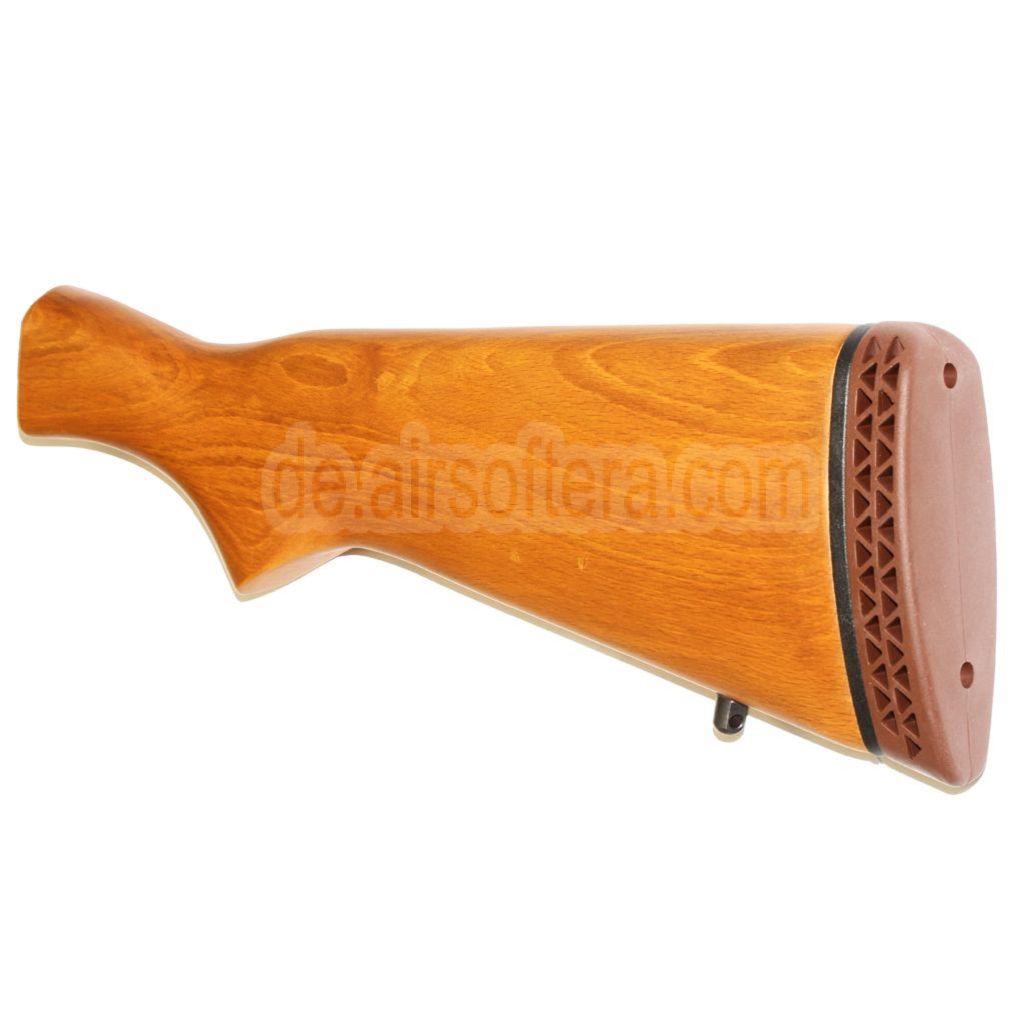 APS Echtholz Schaft Geeignet für APS Classic Stil MK2 MK-II MK3 MK-III CAM870 Gas Schrotflinte Airsoft