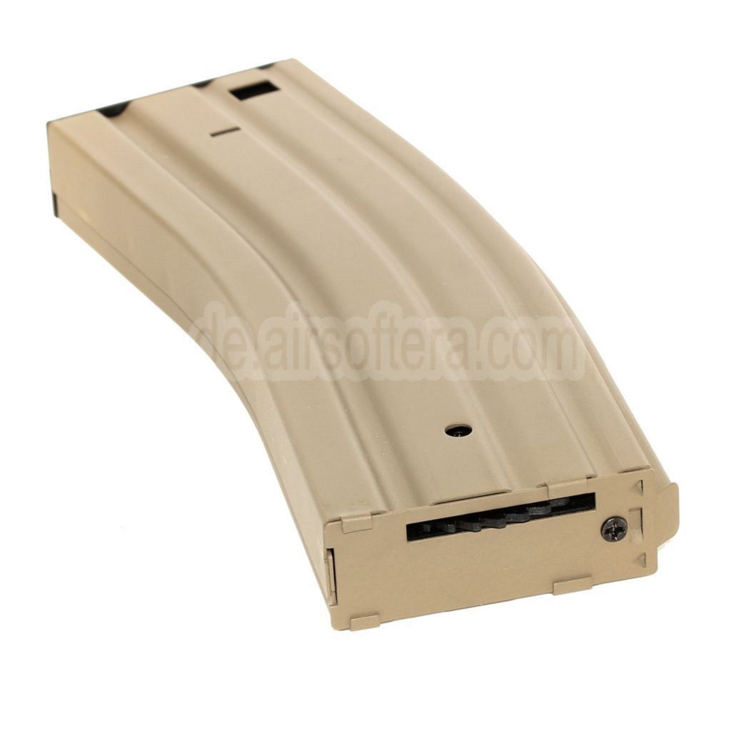 AirsoftEra 500rd Hi-Cap Magazin Geeignet für M4 M16 Serie AEG Gewehre