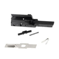 E&C Rahmen Schienen Montagegehäuse Geeignet für E&C Tokyo Marui G19X G19 Gen3 Gen5 Serie GBB Pistolen Airsoft Schwarz