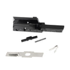 E&C Rahmen Schienen Montagegehäuse Geeignet für E&C Tokyo Marui G19X G19 Gen3 Gen5 Serie GBB Pistolen Airsoft Schwarz