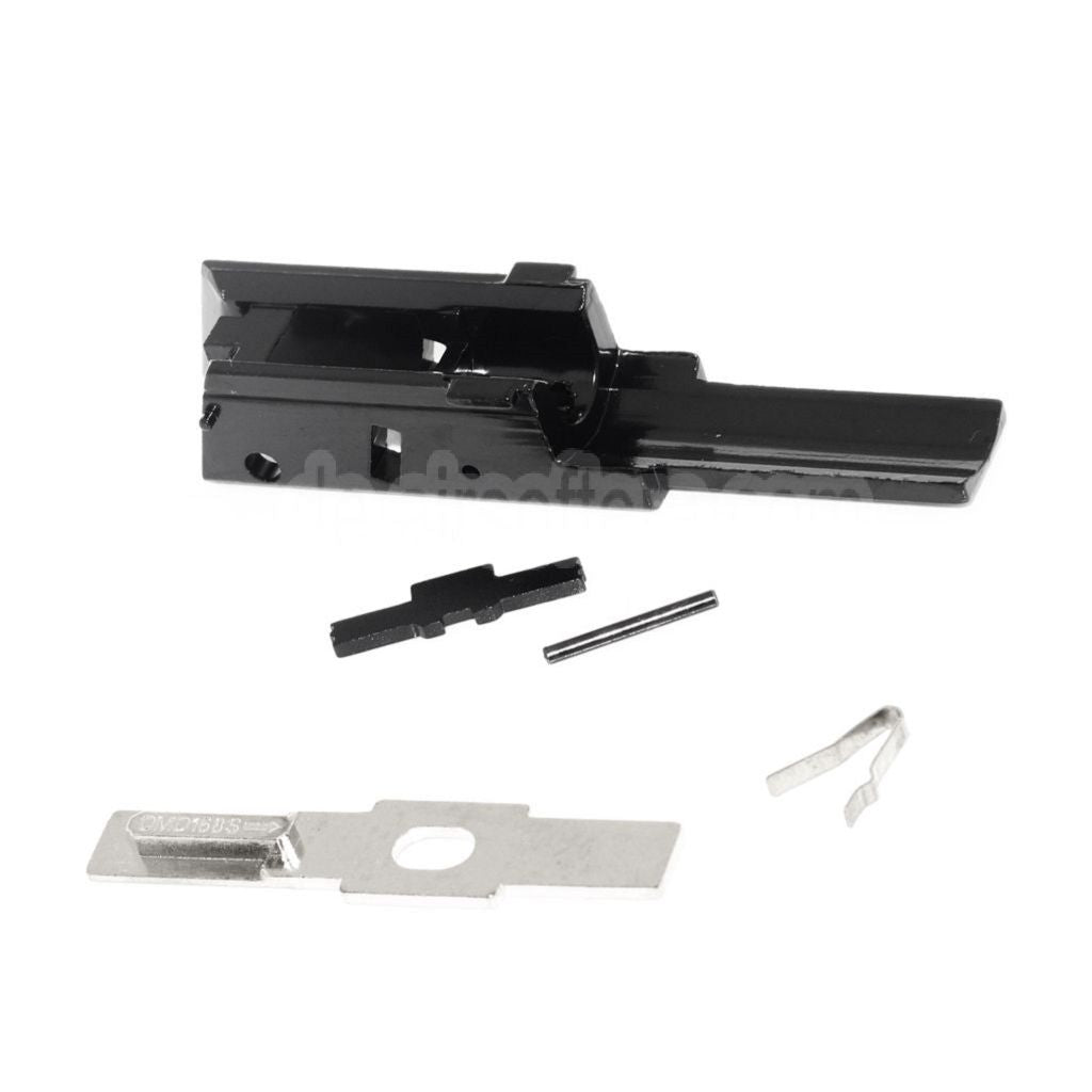 E&C Rahmen Schienen Montagegehäuse Geeignet für E&C Tokyo Marui G19X G19 Gen3 Gen5 Serie GBB Pistolen Airsoft Schwarz