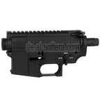 E&C MUR Stil Oberer Untere Metall Körperempfänger mit 20mm Oberschiene Geeignet für E&C Tokyo Marui QD V2 Getriebe M4 M16 Serie AEG Gewehre Airsoft Schwarz