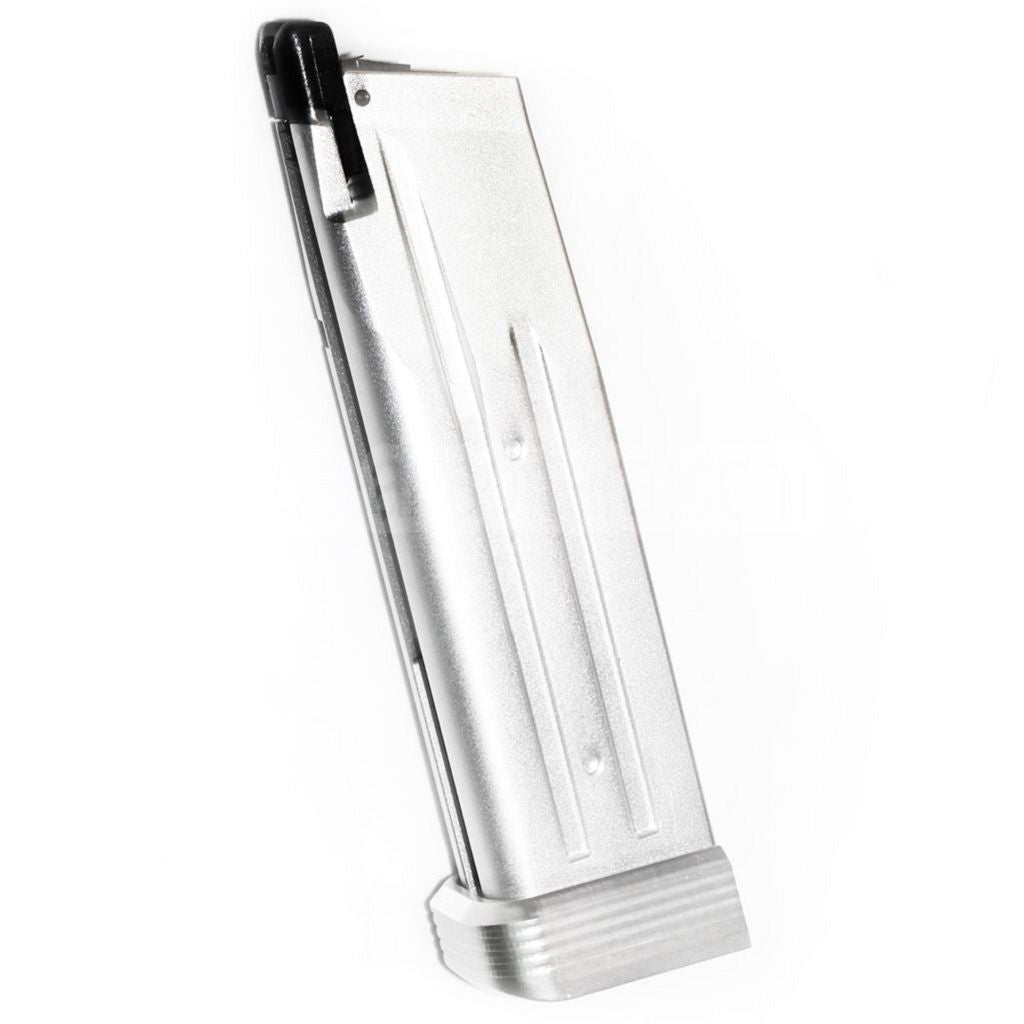 KF Airsoft Leichtgewicht CNC Aluminum 30rd Gas Magazin Geeignet für Hi-Capa Serie GBB Pistolen