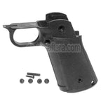 KF Airsoft Polymer Griff Geeignet für KJ Works AW WE-TECH Tokyo Marui Hi-Capa Serie GBB Pistolen Schwarz