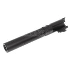 KF Airsoft CNC Aluminum Bull Stild Äußerer Lauf +11mm CW im Uhrzeigersinn Geeignet für AW WE Tokyo Marui Hi-Capa 5.1 GBB Pistolen