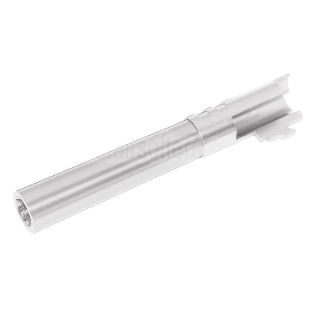 KF Airsoft CNC Aluminum Bull Stild Äußerer Lauf +11mm CW im Uhrzeigersinn Geeignet für AW WE Tokyo Marui Hi-Capa 5.1 GBB Pistolen