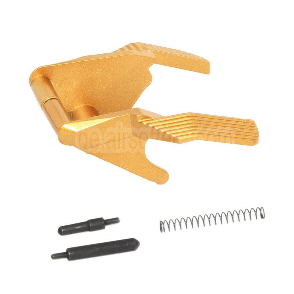 KF Airsoft Aluminum Schlittensicherung Daumensicherung-Ambi Geeignet für Tokyo Marui Hi-Capa GBB Pistolen