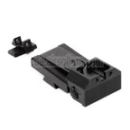 KF Airsoft CNC Stahl Vorder Hintervisier set Geeignet für KJ AW WE Tokyo Marui Hi-Capa Serie GBB Pistolen