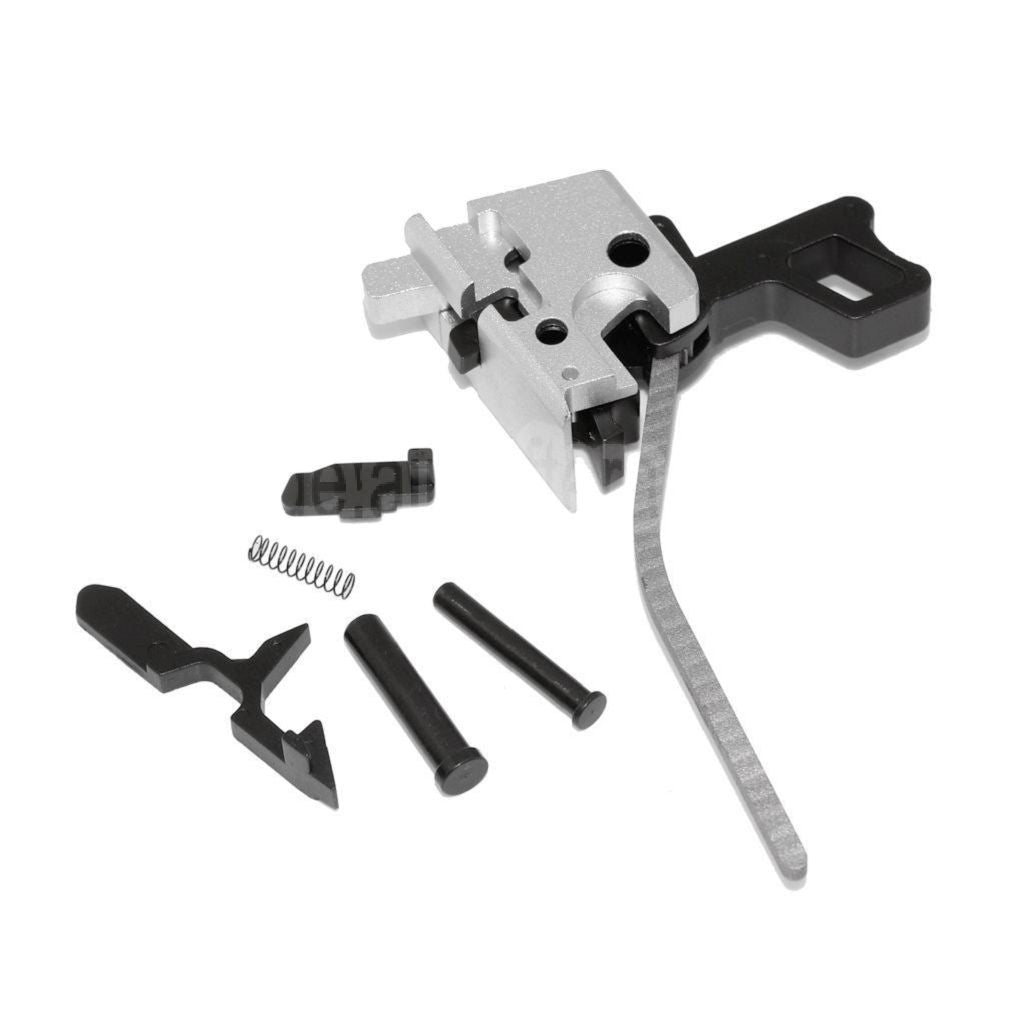 KF Airsoft CNC Hammerstrebe-Gehäusesatz mit Stiften Geeignet für AW KJ WE Tokyo Marui Hi-Capa Serie GBB Pistolen Schwarz
