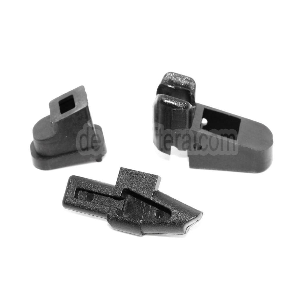 KF Airsoft 3 Stück Magazin Lip Rubber Gas Route BB Follower Set Geeignet für Tokyo Marui Hi-Capa Serie GBB Pistolen
