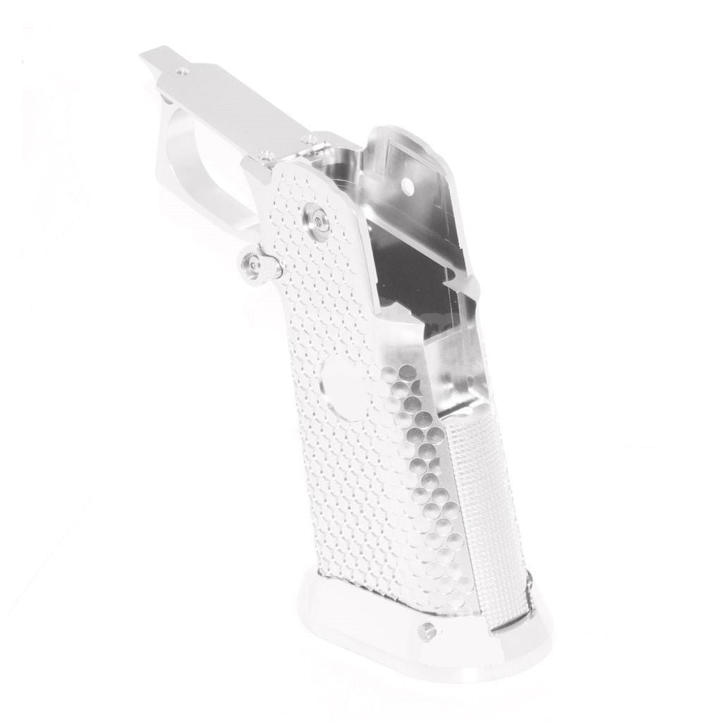 KF Airsoft CNC Aluminum Griff Set Geeignet für ARMY ARMAMENT R501 R601 R603 EMG AW WE Tokyo Marui Hi-Capa Serie GBB Pistolen