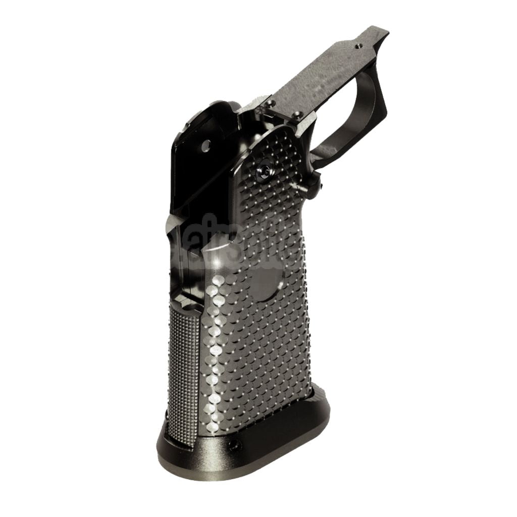 KF Airsoft CNC Aluminum Griff Set Geeignet für ARMY ARMAMENT R501 R601 R603 EMG AW WE Tokyo Marui Hi-Capa Serie GBB Pistolen