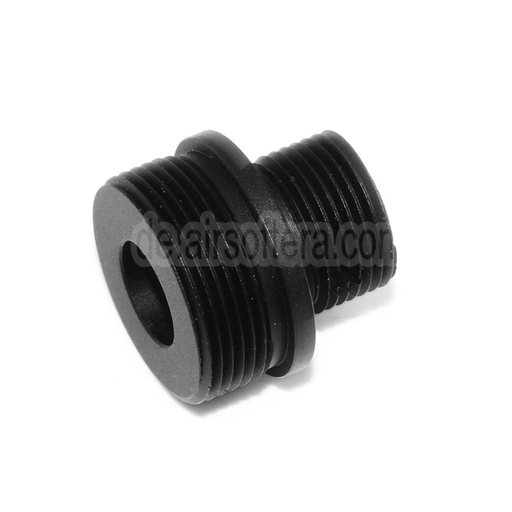 APS Lauf Schalldämpfer Adapter Geeignet -14mm CCW gegen den Uhrzeigersinn für EMG Barrett Fieldcraft Scharfschützen gewehre Airsoft