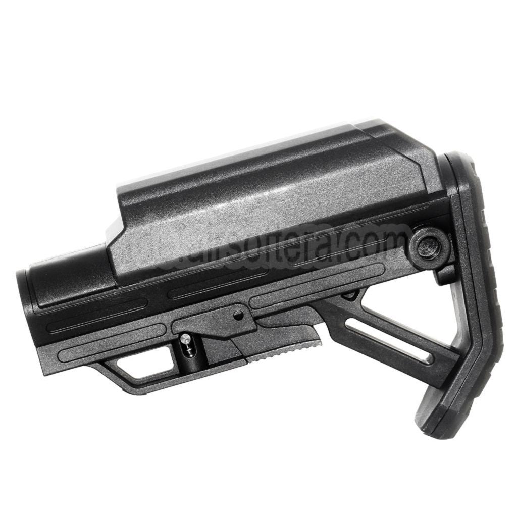 Golden Eagle VIPER Schaft mit Wangenauflage Geeignet für M4 M16 Pufferrohr Gewehre Airsoft Schwarz
