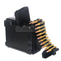 Golden Eagle 2600rd Elektrisch Trommelmagazin Geeignet für Golden Eagle FightLite MCR LMG M4 Serie AEG Gewehre Airsoft Schwarz